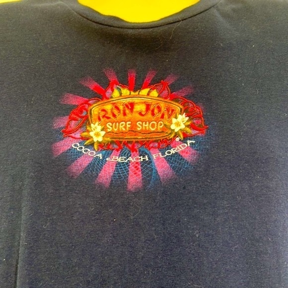 Anvil - Ron Jon Surf Shop Surfboard Tiki Graphic Cocoa Beach Fl T Shirt Size LG - Picture 3 of 10